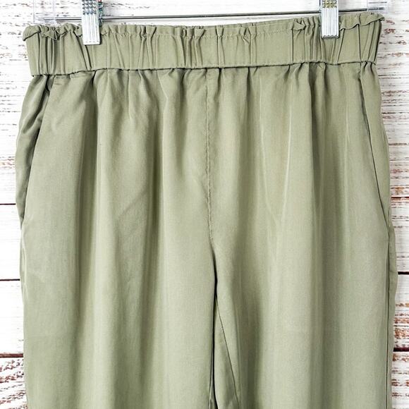 Ramy Brook New York Landry Tencel Green Jogger Pants, EUC, Size XS, MSRP $295 - Picture 7 of 13